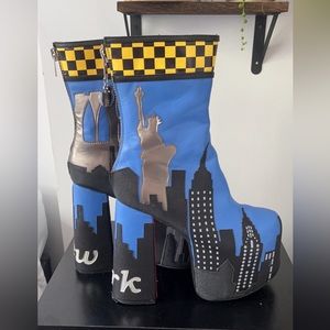 Current Mood ‘Empire State’ Platform Boots